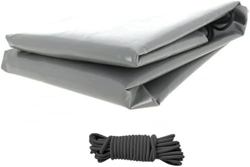 Bâche remorque sur Mesure – PVC 640g/m² étanche & renforcé – Gris – Fabrication française
