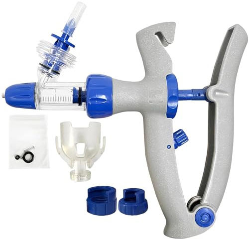 Automatische Viehspritze, Veterinär-Injektionspistole, Flaschen Einführung, Kontinuierlicher Injektor, Einstellbarer Injektor(A-10ml)