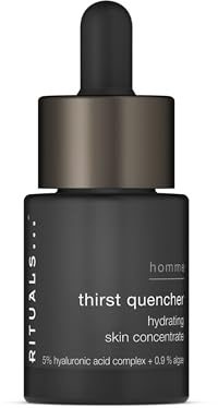 RITUALS Homme Thirst Quencher Feuchtigkeitskonzentrat,für Männer mit Hyaluronsäure und Algen, 20 ml