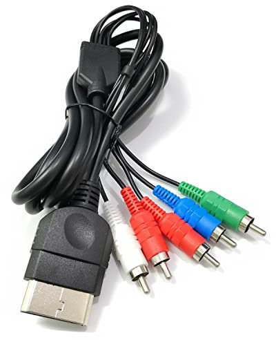 OSTENT Composant Audio Vidéo HDTV Câble AV Compatible pour Microsoft Xbox Old Generation Console