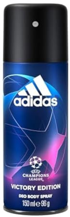 Adidas – Deodorante profumato da uomo UEFA 5 Victory Edition – risiede il brivido della vittoria – 150 ml