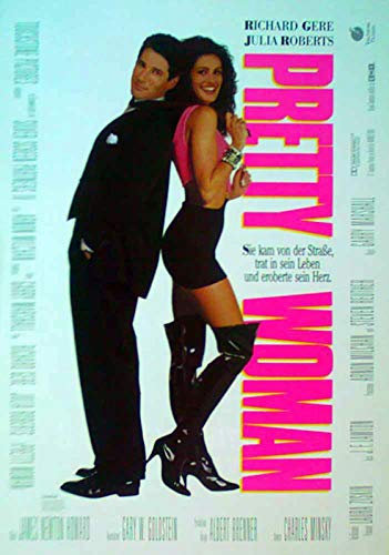 Pretty Woman - Richard Gere - Julia Roberts - Filmposter gerollt A3 29x42cm