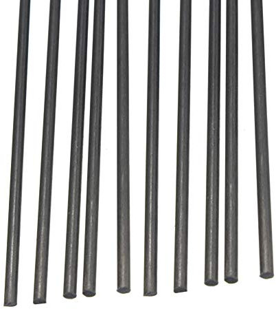 SOFIALXC Tube D'aile De Tige De Fibre De Carbone De Tige De Carbone De pour Le Quadricoptère, Avions De RC,500mm,3.0mm