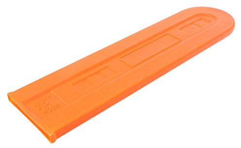 Yintiod Protector de cadena para barra de motosierra, color naranja, de 40,6 cm, para accesorios de suministros agrícolas