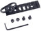 ToopMount Picatinny-Schiene 6/8 Schlitz-Tactical Rail & QD Hebegurt-Drehgelenkadapter Combo 21-mm-Montageschiene Schnellablass Abnehmbarer für Airsoft-Jagd (6-Slot)
