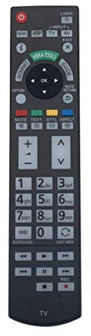 VINABTY N2QAYB000715 Telecomando sostituito per Panasonic TV Viera 3D LCD a LED TX-P42GT50J TX-L55DT50Y TX-L55WT50E TX-LR55WT50 TX-P42GT50E TX-P42GT50E TX-P42GT50Y