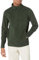 Amazon Essentials Giacca Invernale in Pile con Zip Corta Uomo, Verde Bosco, XL