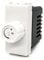 Vetrineinrete® Interruttore dimmer compatibile con vimar plana regolatore controller con manopola per luci illuminazione led 500 watt 230V (Bianco)