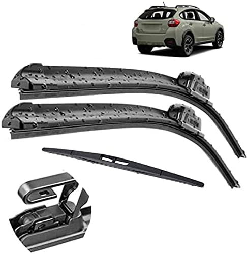 Scheibenwischer-Set für vordere und hintere Scheibenwischer, für Subaru XV, für Crosstrek GP 2012 2013 2014 2015 2016