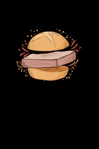 Leberkäse Fleischkäse Brötchen Fan Notizbuch
