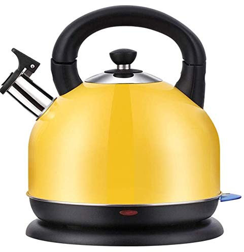 Non-magnetic Teakettle Stainless Steel Sounding Kettle Thickening Water Heater Kettle Colored Whistle Hot Kettle Whistle Heating (Color : Rosso) (Black blue Exorcist1) lofty ambition elegant