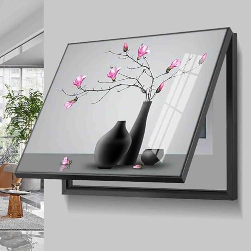 ALSUPEU Electric Meter Box Decorative Painting Meter Cover Decorative Modern Electric Meter Decorative Panel Cover, Decorative Electric Box Cover, Meter Box Cover,009,40 * 30cm