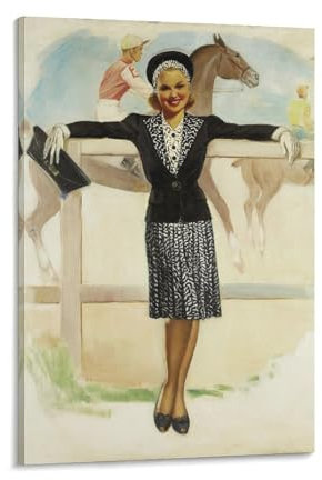 Gil Elvgren Vintage-Mädchen-Illustrationsdruck, Gemälde, Wandkunst, Posterdrucke, Heimdekoration, Bild, Leinwand, Gemälde, Poster, 40 x 60 cm, 35 Stück