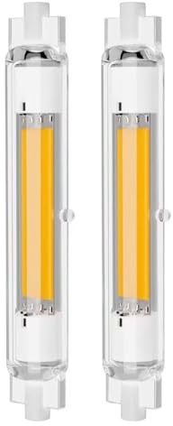 EIMOPE R7S LED 118mm Dimmbar 30w Glühbirne, R7S LED 118mm 30w Lampen ersatz für 200w 300w Halogenlamp, R7S LED Stab, Naturweiß 4000K 3000LM, Kein Flackern, 360°Abstrahlwinkel, 2er Pack