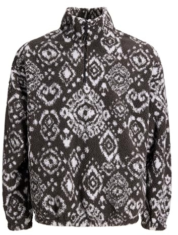 JACK & JONES Jorpaddy Teddy Half Zip Hn T25