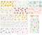Boho UV DTF Cup Wraps - 12 Sheets Transfer Stickers for 16oz Glass, Floral Daisy, Rainbow, Strawberry, Bee, Mushroom Designs, DIY Decals for Cups, Gifts for Friends