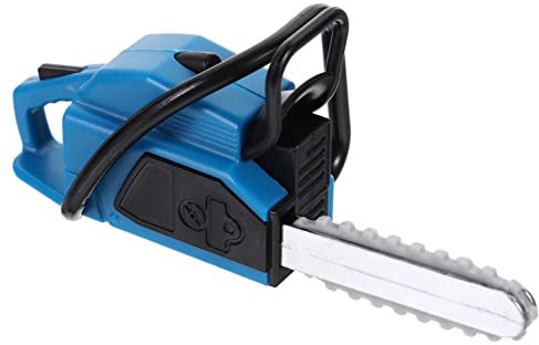 Milisten Mini -Rasenmähermodell Zubehör für den Puppenhausgarten Miniatur-Mäher Mikrolandschaftsspielzeug Miniaturwerkzeuge für das Puppenhaus Modell Mini-Mäher Miniaturhaus Kit PVC Blau