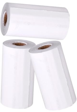 Veemoon 3Rouleaux Thermique pour Photo Recharge Compatibles Impression Claire et Durable pour Maison et Bureau