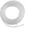 Fil de coupe rond en nylon de 1,6 mm x 20 m pour débroussailleuse électrique de jardin - Blanc