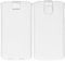 mumbi Echt Ledertasche kompatibel mit Xiaomi Mi A1 Hülle Leder Tasche Case Wallet, Weiss