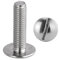 Flachkopfschrauben mit Schlitz M6x30 Edelstahl (50 Stück) Holzschrauben Tellerkopfschrauben FASTON®