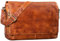 STILORD 'Tom' Vintage Leather Messenger Bag for 15 Inch Laptop | Shoulder Bag for Office Work | Large Genuine Leather Business Satchel Laptop Bag A4, Colour:larino - Brown