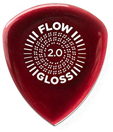Jim Dunlop - 550P200 FLOW GLOSS 2.0MM 3/PLAYER Home Plettri - 550P200 Flow Gloss