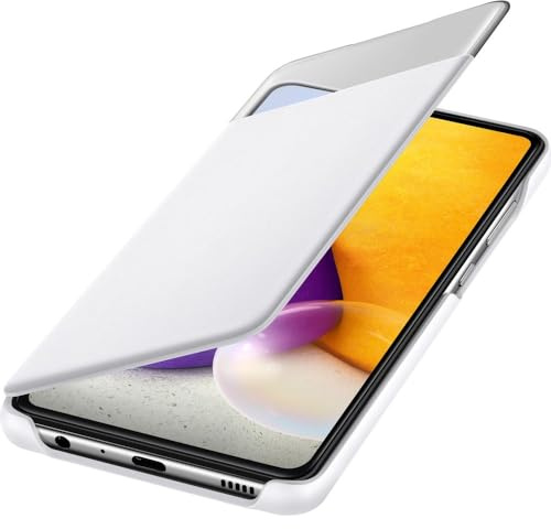 Samsung Smart S View Wallet Cover für A725 Galaxy A72 - White