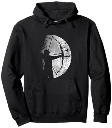 Recurve Bogenschütze Bogensport Bogenschießen Pullover Hoodie