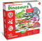 Science4you 3549 Lernspiel 55 Dinosaurierscheiben Set, Dino Kinder-Spiel Jahren mit Dinosaurier Puzzle ab 3
