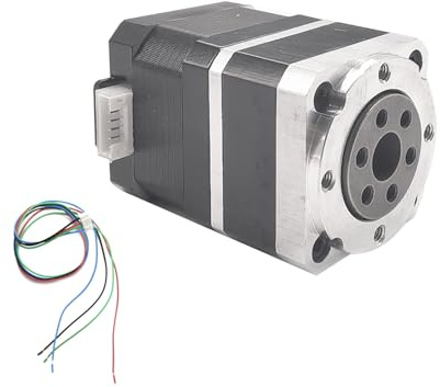 PGFUN Harmonic Gear Drive Reducer with Nema 17 Stepper Motor 1.4A 2 Arcmin Ratio 30:1 Rotary Gear Reducer