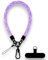 RATASK Wrist Strap Lanyard, Rope Lanyard Wrist Strap for Mobile Phones, Cameras, Keyring, Keychain,Mobile Accessory Pendant, Upgraded Stronger Hardware and Metal Tether Tab (Purple)