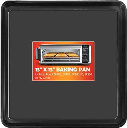 Plaque de cuisson antiadhésive de rechange pour four à friture Ninja SP100, SP101, SP1001C, SP201 Foodi 8 en 1 - 33 x 33 cm