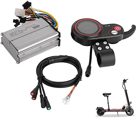 Yungeln Scooter Armaturenbrett + Controller Hauptplatine 20A 48V 1-4.2V kompatibel für KUGOO M4 2 Elektro Scooter