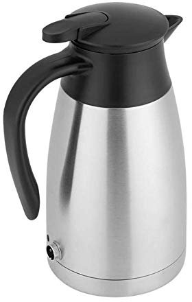 Hervidor, Hervidor eléctrico, 1L 304 Hervidor eléctrico Hervidor de agua inteligente de acero inoxidable Calentamiento rápido 1000Ml Hervidor de calentamiento eléctrico para automóvil de automóvil