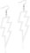 Telooco Neon Ohrringe Damen Vintage 80er Party Creolen Acryl Hohle Schmuck für Frauen Mädchen Halloween Weihnachten 90er Jahre Kostümparty Outfits (Weiß)