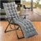 Liegenauflage, Auflage Für Gartenliege 170 X 53 X 8 Cm, Auflagen Für Deckchair, Polsterauflage Für Sonnenliege, Kissen Für Liegestuhl, Gesteppt（Stuhl Nicht Im Lieferumfang Enthalten） Kissen für Sonnen
