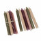 Loberon Kerze 12er Set Bauceau, Rustikales Finish, von Hand Veredelt, Durchgefärbt & Geruchsneutral, Stabkerzen, Dekoration, Paraffinwachs, bunt