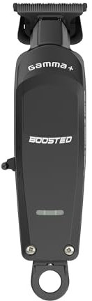 GAMMA+ Boosted Professional Modular USB-C Cordless Hair Tools with Super Torque Motor 3 Modular Lids in Black, Red, Gold (Hair Trimmer)