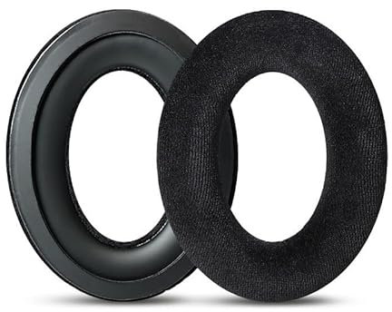 INF Cuscinetti auricolari di ricambio per Sennheiser Game ONE G4ME Zero HD380PRO, design ergonomico, effetto di riduzione del rumore, tessuto, schiuma morbida