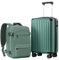 COOLIFE Cabin Suitcase 55X35X20cm and Cabin Backpack 20L(40X25X20cm) Set for Ryanair Airlines Carry on Hand Cabin Luggage Travel Bag Hard Shell Suitcase with TSA Lock