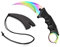Nvetls Modello di CSGO Coltello con Fodero può Essere Utilizzato per Attività all'Aperto, I Migliori Oggetti da Collezione per I Giocatori di CSGO (Multicolore)