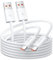toocki Cable USB C [2Pack 3M+3M] Cable USB Tipo C Nylon Cabo USB A USB C Carga Rapida para iPhone 16 Pro Max, Samsung Galaxy S24 S23 S22 S21 S20 S10 S9 S8 Note10, Huawei P60 / Mate 60/50, Honor
