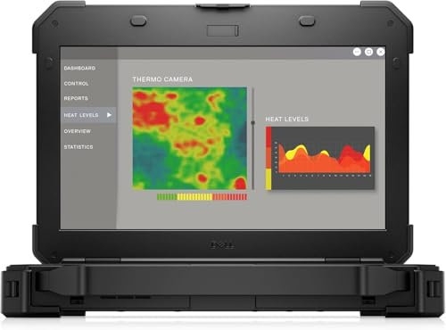Dell Latitude 7424 Rugged Extreme Laptop Touch Screen 14 Intel Core i5-8350U, 16 GB RAM, SSD da 512 GB, tastiera USA, Win 10 Pro (ricondizionato)