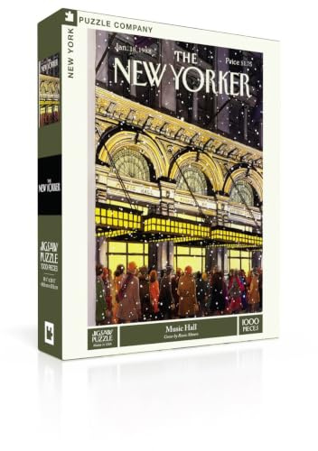 New York Puzzle Company - New Yorker Carnegie Hall - 1000 Teile Puzzle für Erwachsene von Roxie Munro