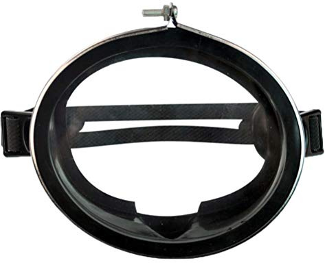 POENVFPO Antibeschlag-Tauchmaske, Hochauflösende PVC-Brille mit Wasserdichten Ohrstöpseln Zum Schwimmen und für (Black)