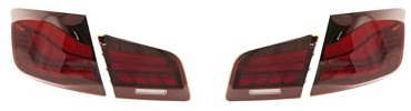 EDA PREMIUM auto Rückleuchte, Rücklicht, Heckleuchte Links + Rechts 63212181347 passend für BMW 5 F10/F11, 09-17 Led
