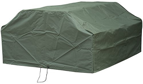 Woodside 8 Seater Square Outdoor Garden Picnic Table Cover 1.83m x 0.7m-1.45m x 0.5m-0.76m/6ft x 2.3ft-4.8ft x 1.6ft-2.5ft