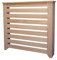 Greek Key Covers Radiator in Solid Pine Wood Natural. Can be Painted.
