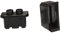 Novatec Stecker für Nabendynamo Shimano, zweiteilig, schwarz